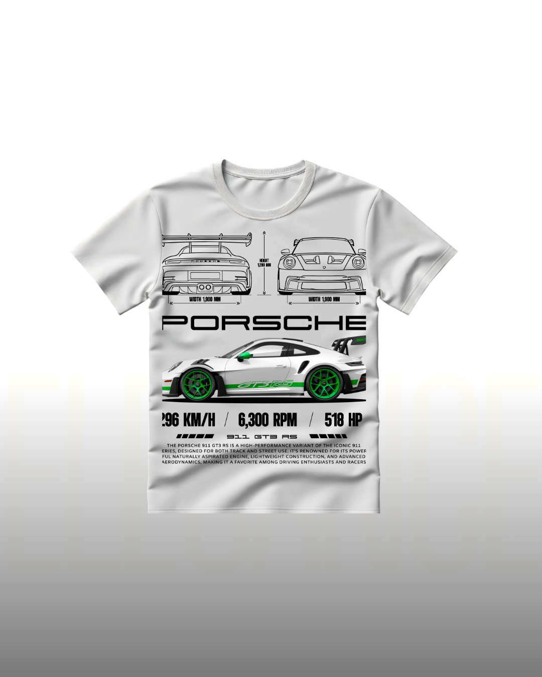 Porsche Edition || Classic Crew T-Shirt