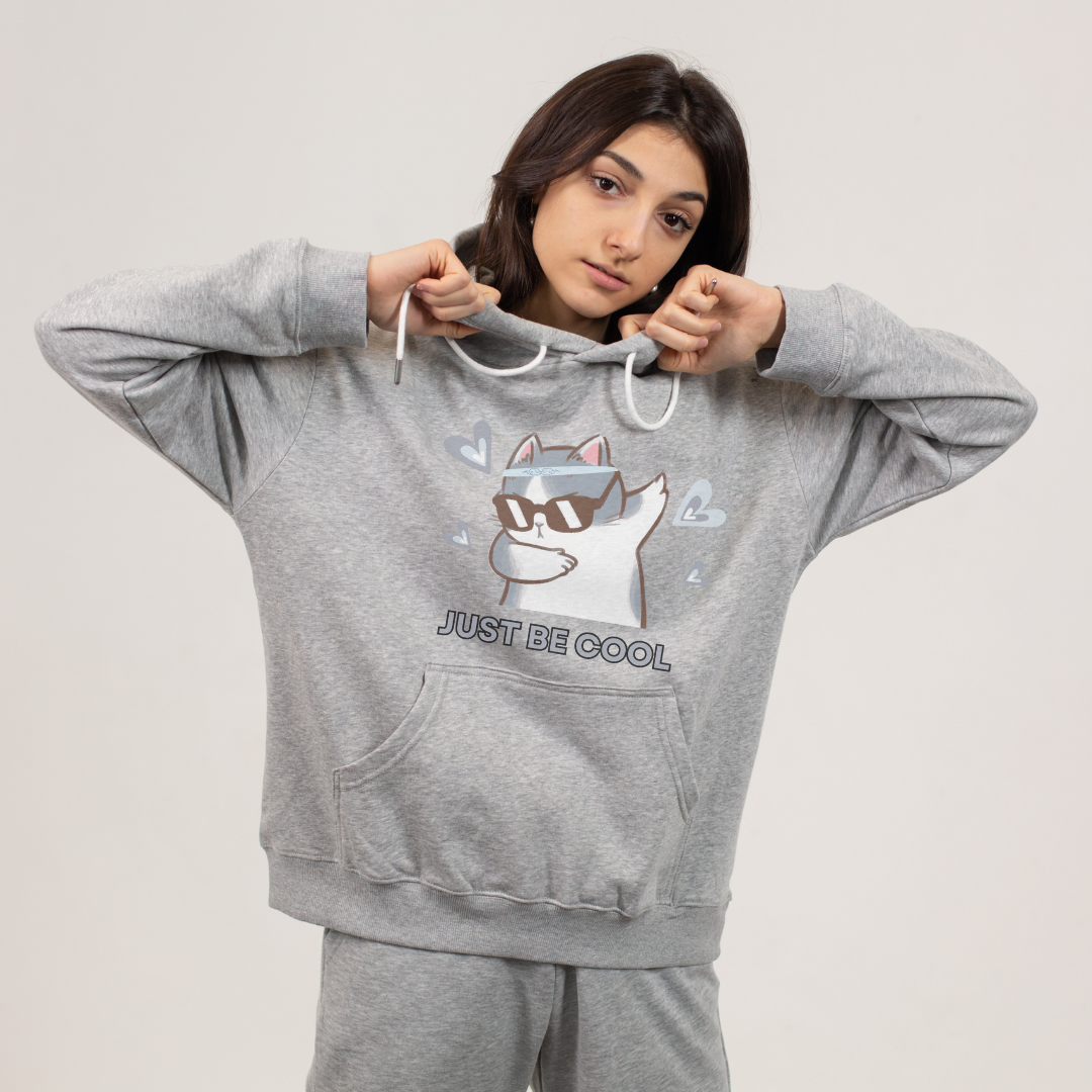 Just Be Cool | Women’s Cropped Hoodie ✨